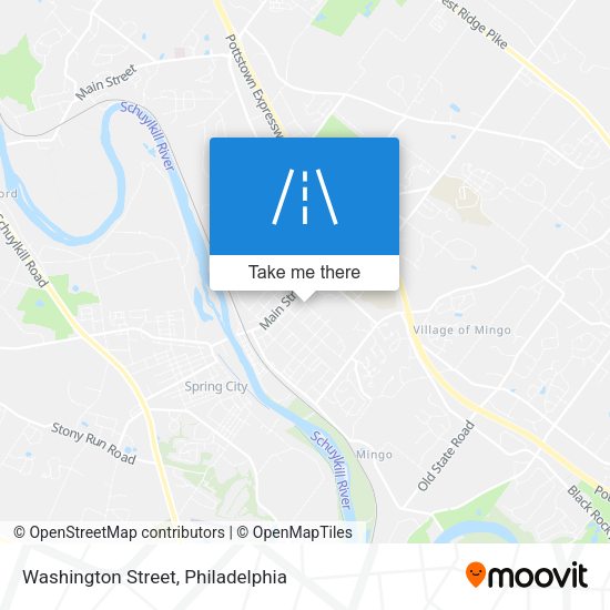 Washington Street map