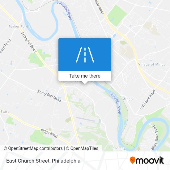 Mapa de East Church Street