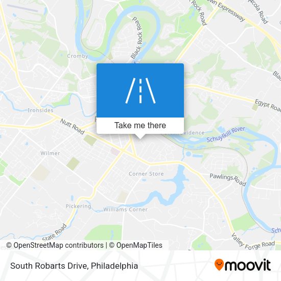 South Robarts Drive map