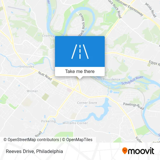 Reeves Drive map