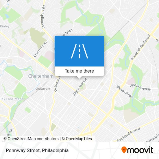 Pennway Street map