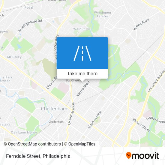 Ferndale Street map