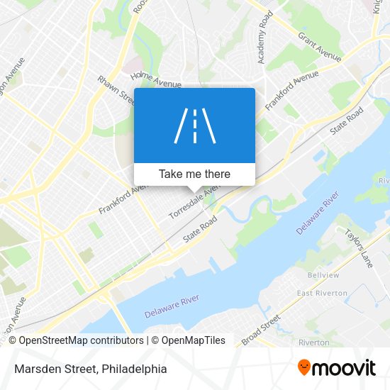 Mapa de Marsden Street