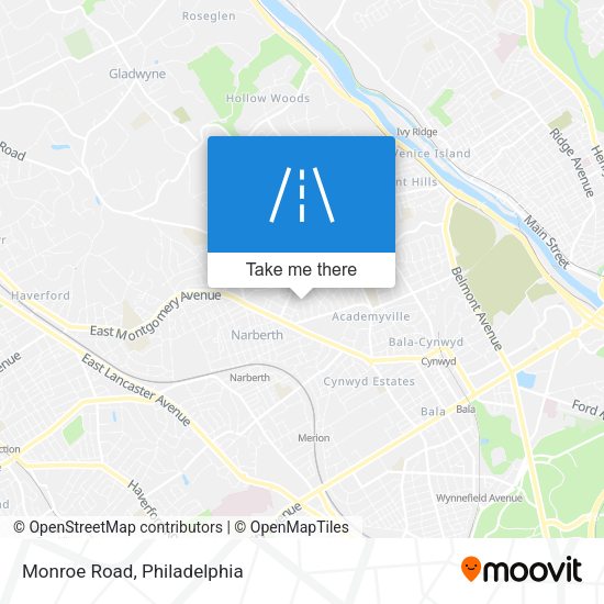 Mapa de Monroe Road