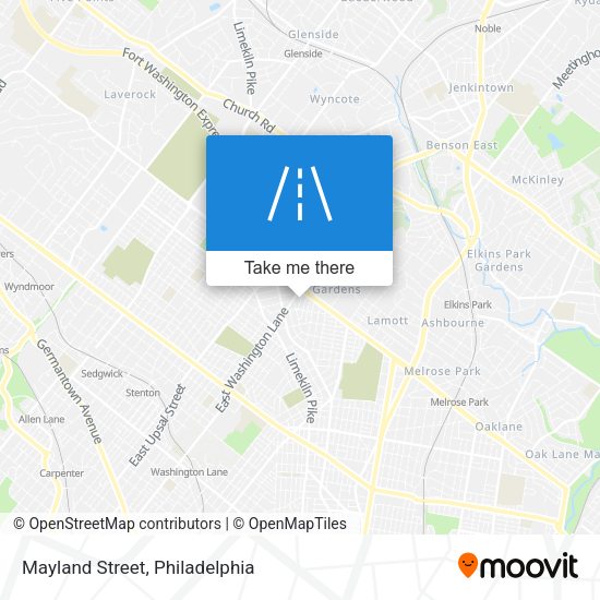 Mayland Street map