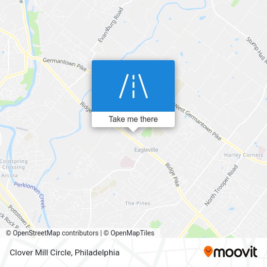 Clover Mill Circle map