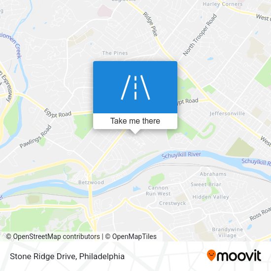 Mapa de Stone Ridge Drive