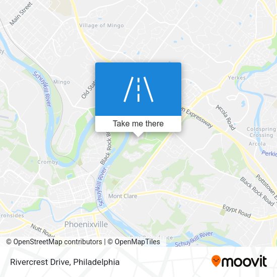 Rivercrest Drive map