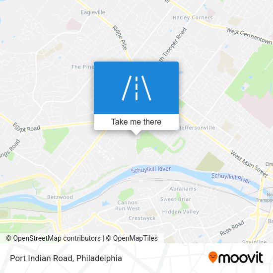 Mapa de Port Indian Road