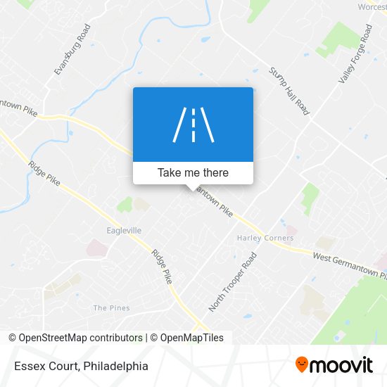 Mapa de Essex Court