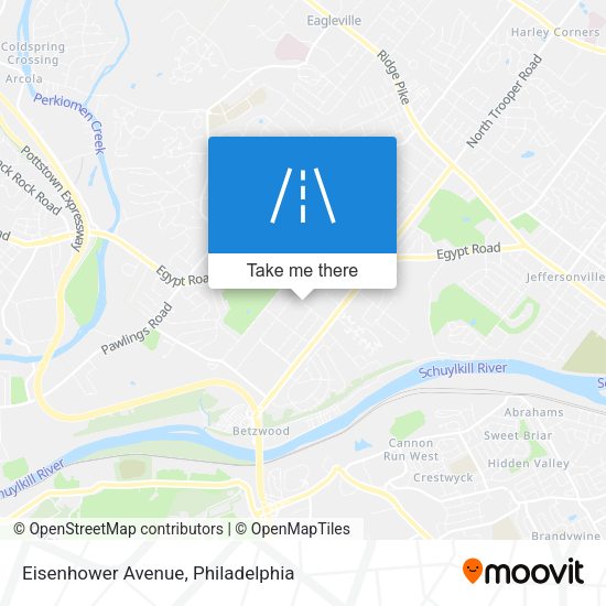 Mapa de Eisenhower Avenue