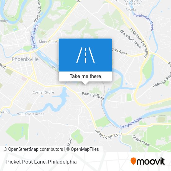 Mapa de Picket Post Lane