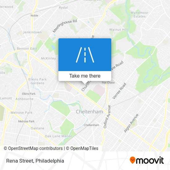 Rena Street map