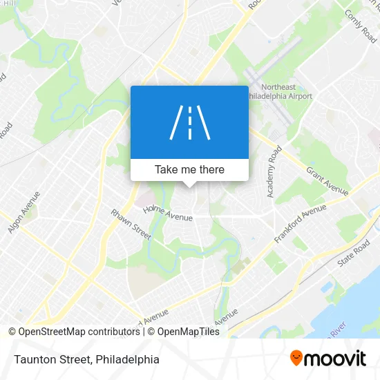 Taunton Street map