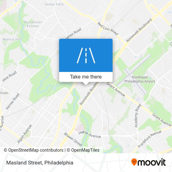 Masland Street map