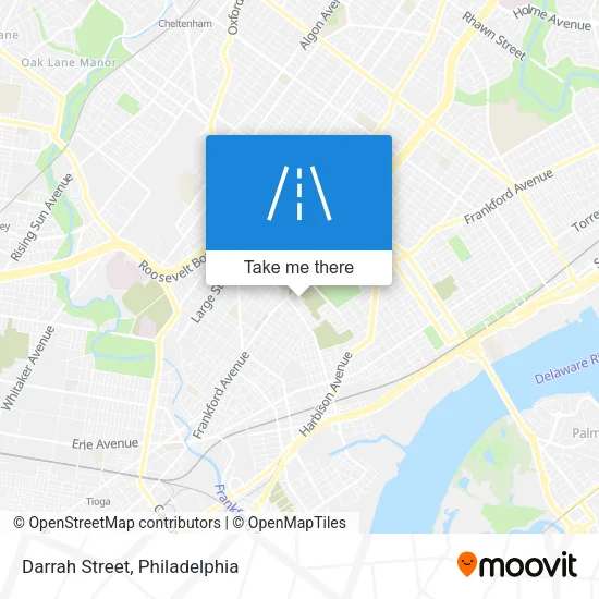 Darrah Street map