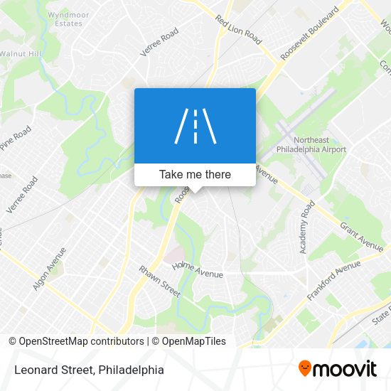 Mapa de Leonard Street