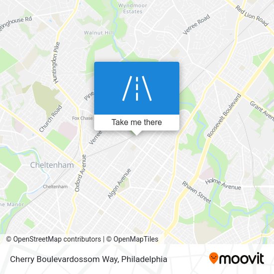 Mapa de Cherry Boulevardossom Way