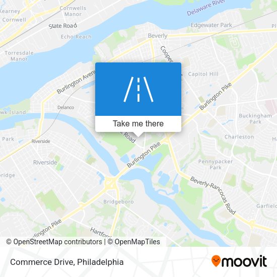 Mapa de Commerce Drive