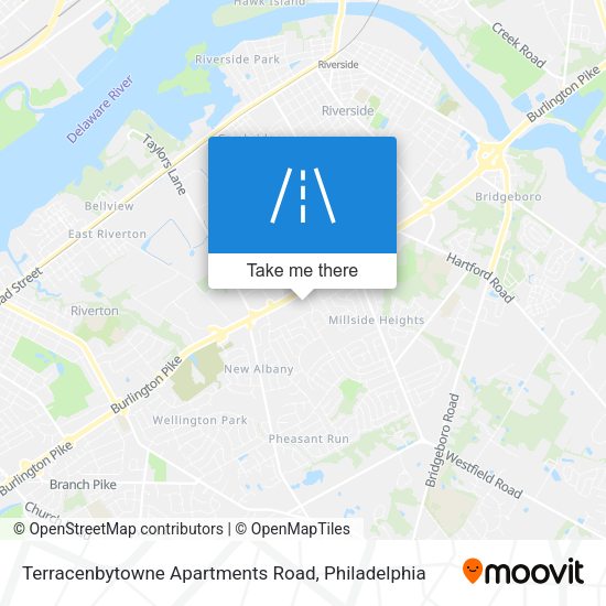 Mapa de Terracenbytowne Apartments Road