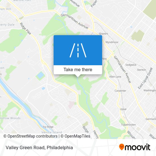 Mapa de Valley Green Road