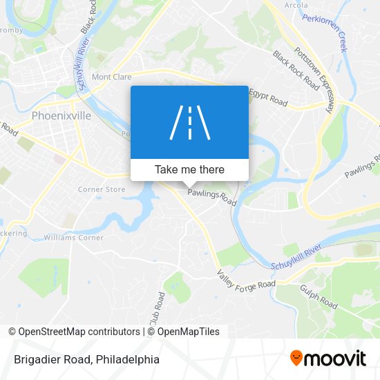 Brigadier Road map