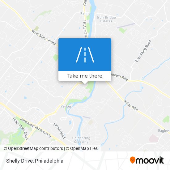 Shelly Drive map