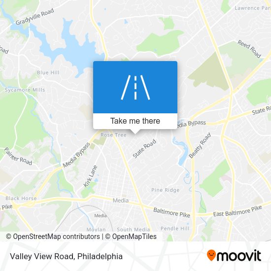 Mapa de Valley View Road