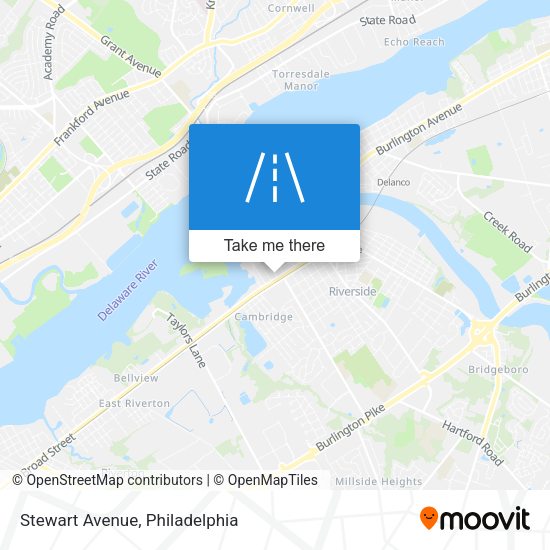 Mapa de Stewart Avenue