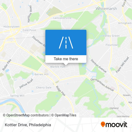 Mapa de Kottler Drive