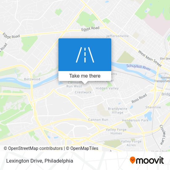 Lexington Drive map