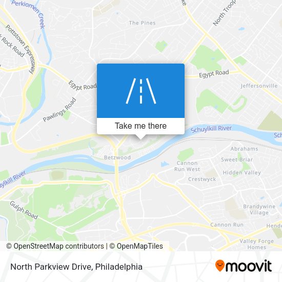 Mapa de North Parkview Drive