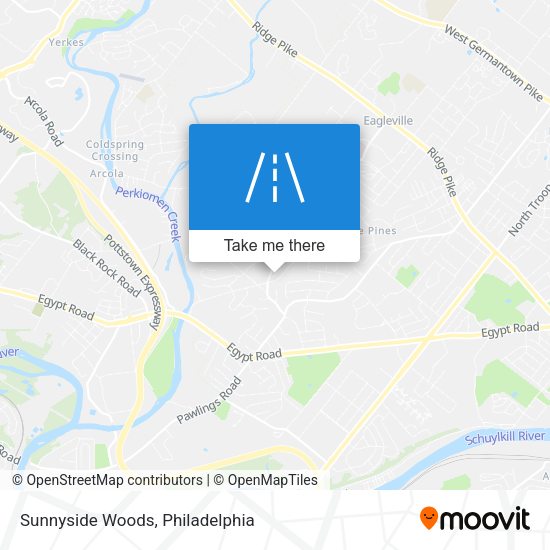 Sunnyside Woods map