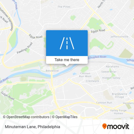 Mapa de Minuteman Lane