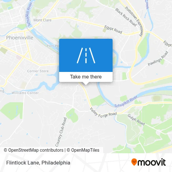 Flintlock Lane map