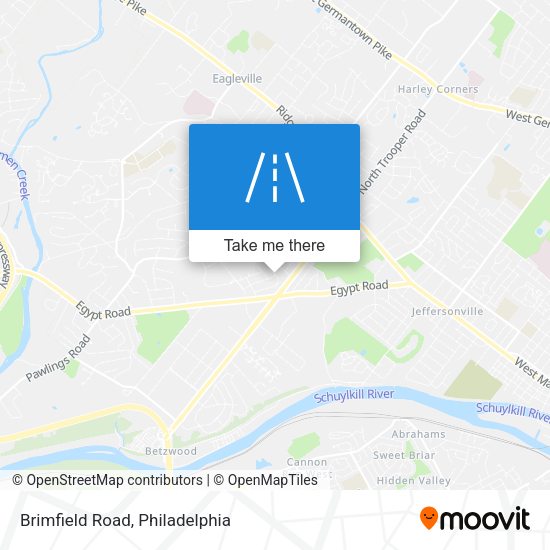 Mapa de Brimfield Road