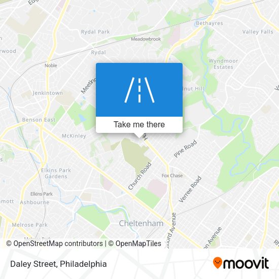 Mapa de Daley Street