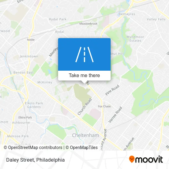 Daley Street map