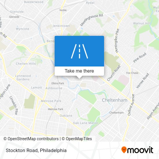 Mapa de Stockton Road
