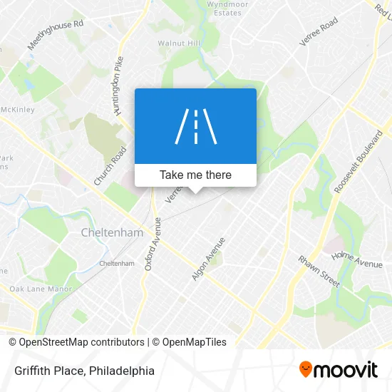Griffith Place map