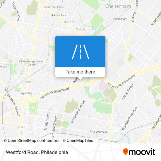 Mapa de Westford Road
