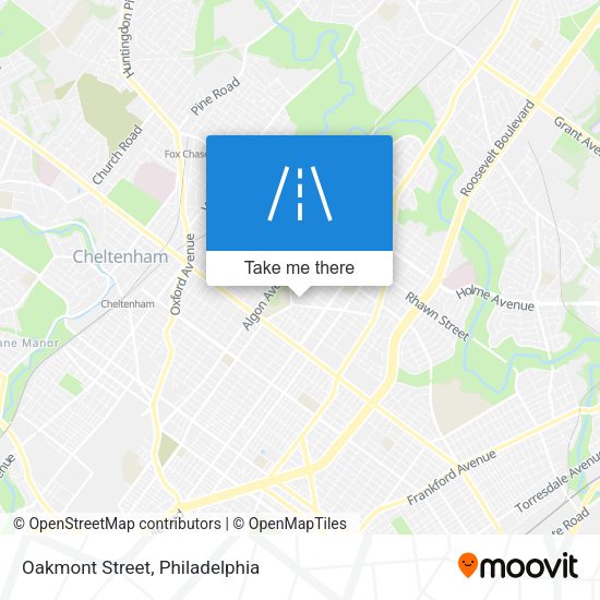 Mapa de Oakmont Street