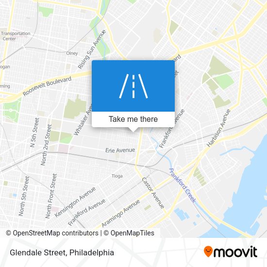 Mapa de Glendale Street