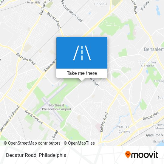 Mapa de Decatur Road