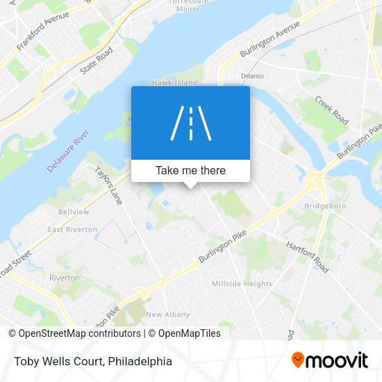 Mapa de Toby Wells Court