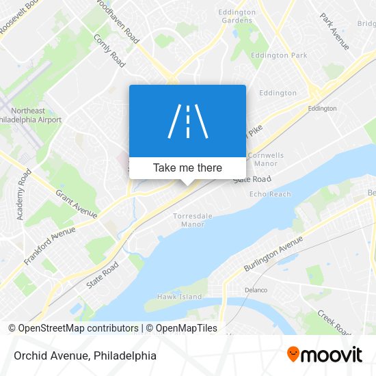 Mapa de Orchid Avenue
