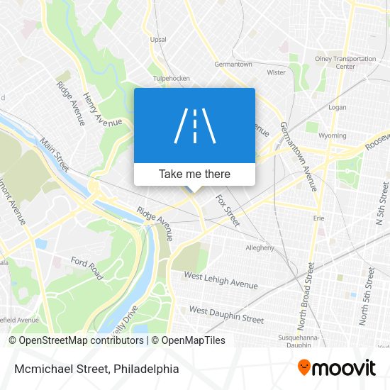 Mapa de Mcmichael Street