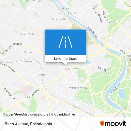 Mapa de Birch Avenue