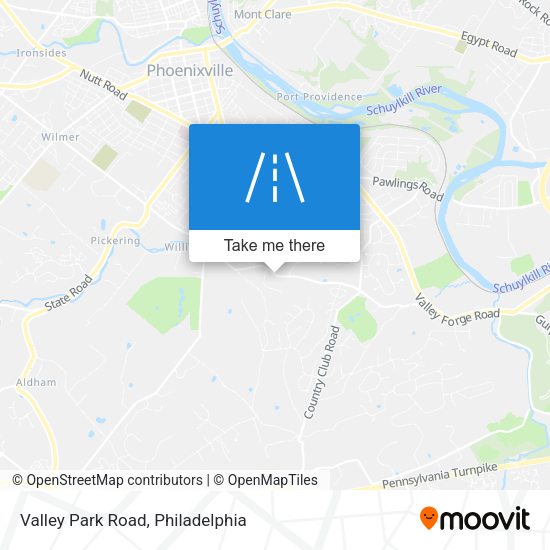 Mapa de Valley Park Road