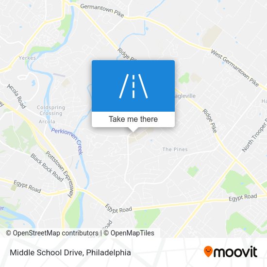 Middle School Drive map